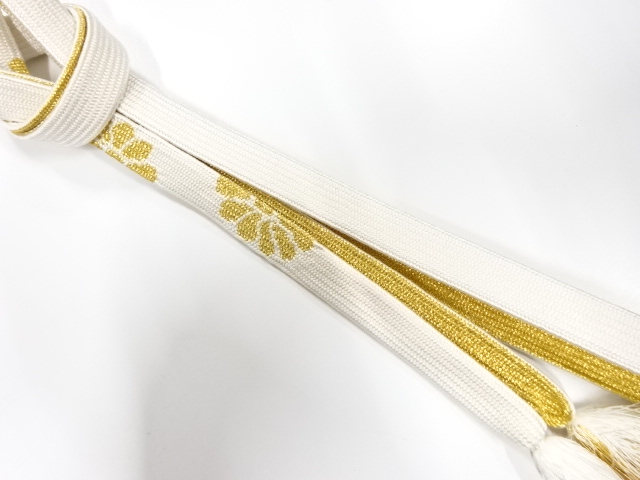 正絹　手組帯締め